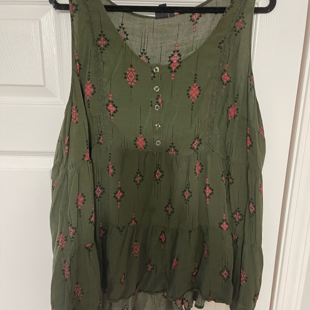 Torrid Patterned Swing Tank